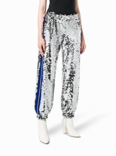 Sequin track hot sale pants