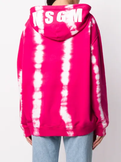tie dye cotton hoodie