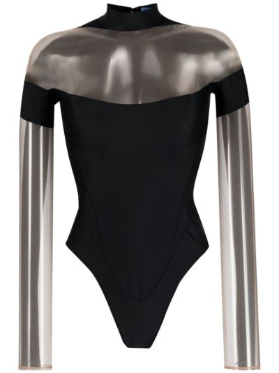 MUGLER Illusion Bodysuit