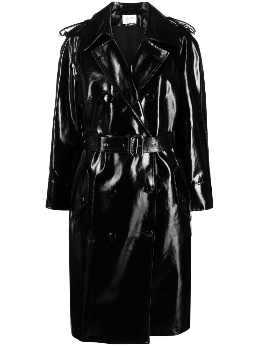 Montenapoleone high-shine trench coat | mvp wardrobe | Eraldo.com