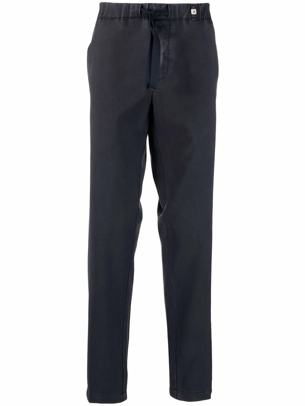 straight-leg virgin-wool trousers 