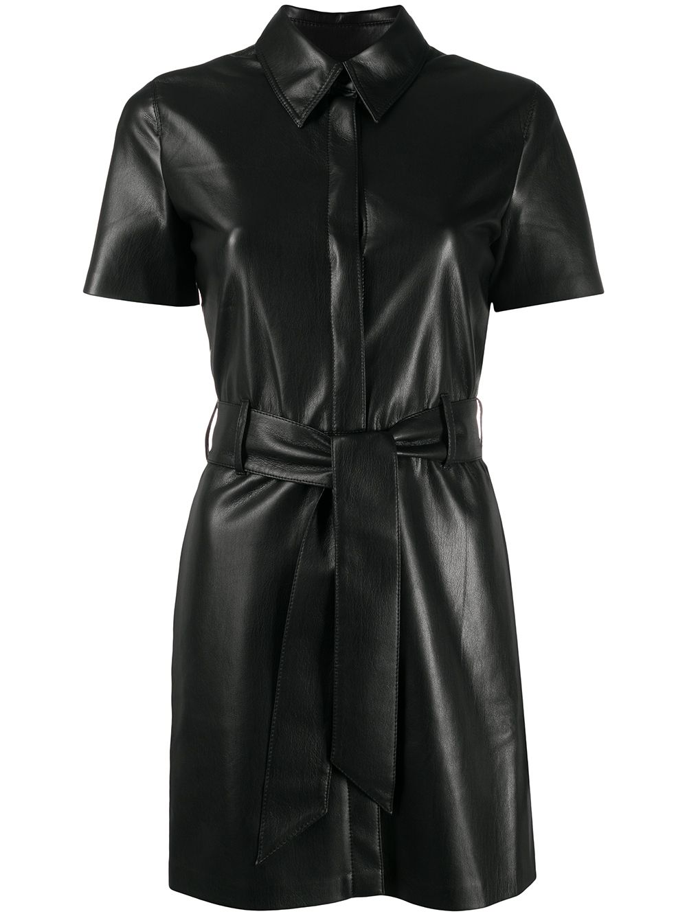 Nanushka roberta hotsell vegan leather dress