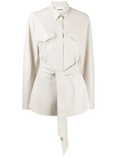 tie-waist shirt | Nanushka | Eraldo.com