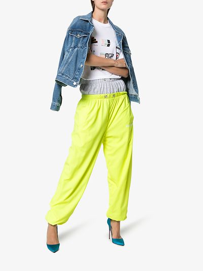 double layer track pants
