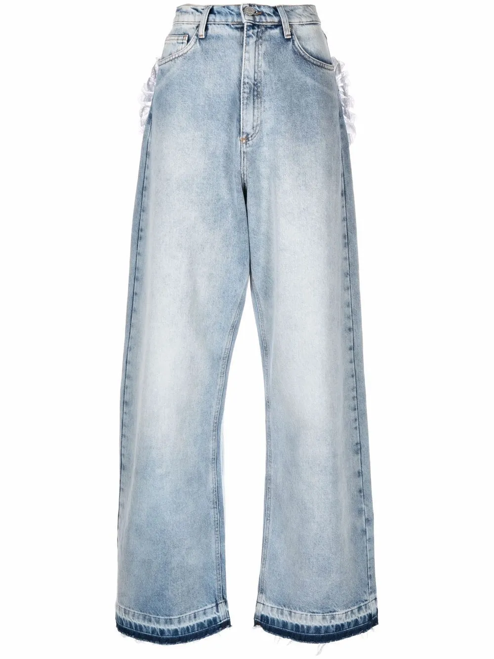 Jeans con tasche a cuore | Natasha Zinko | Eraldo.com