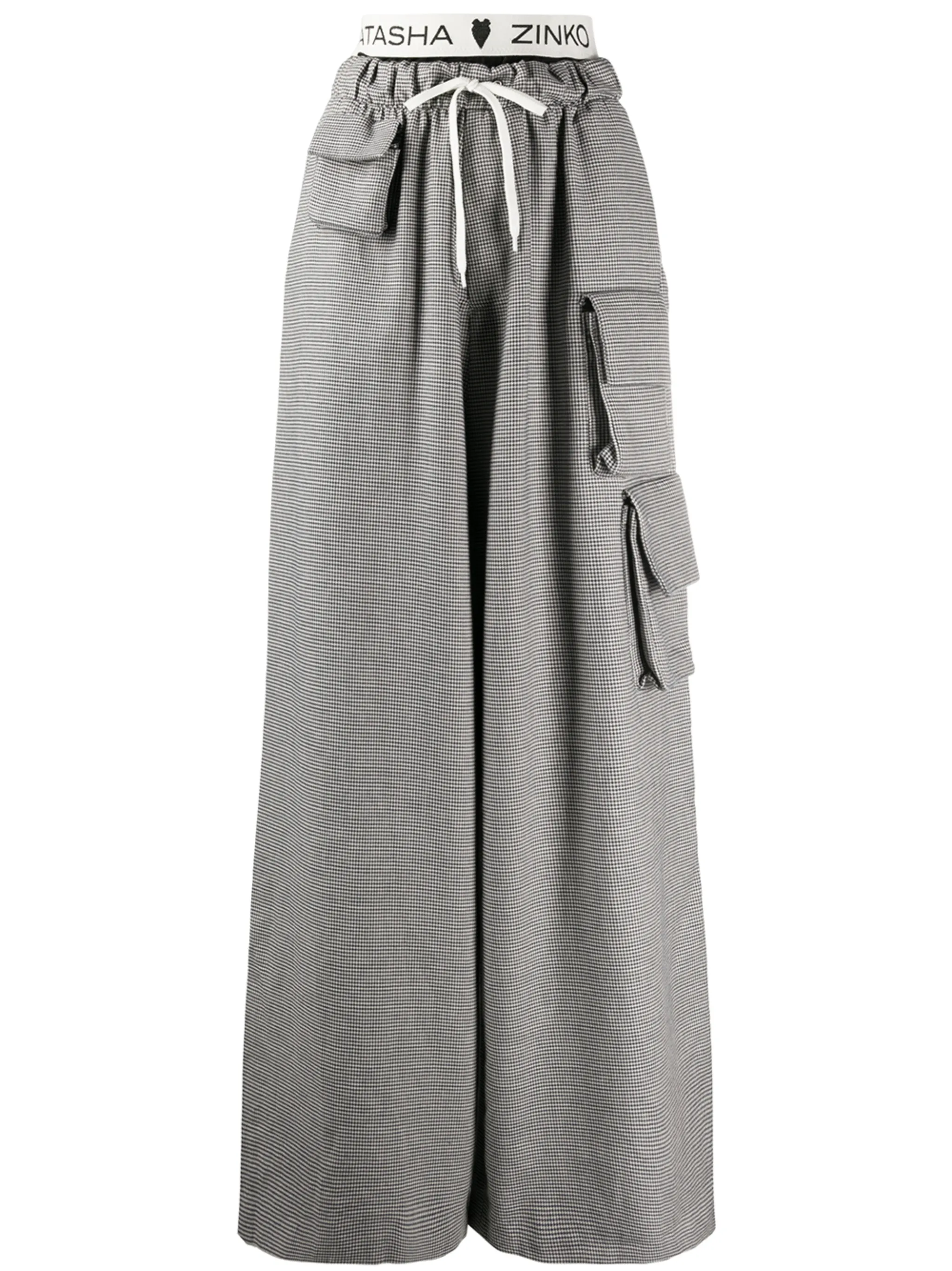 Natasha Zinko Camping Cargo Jeans | Grey | FARFETCH