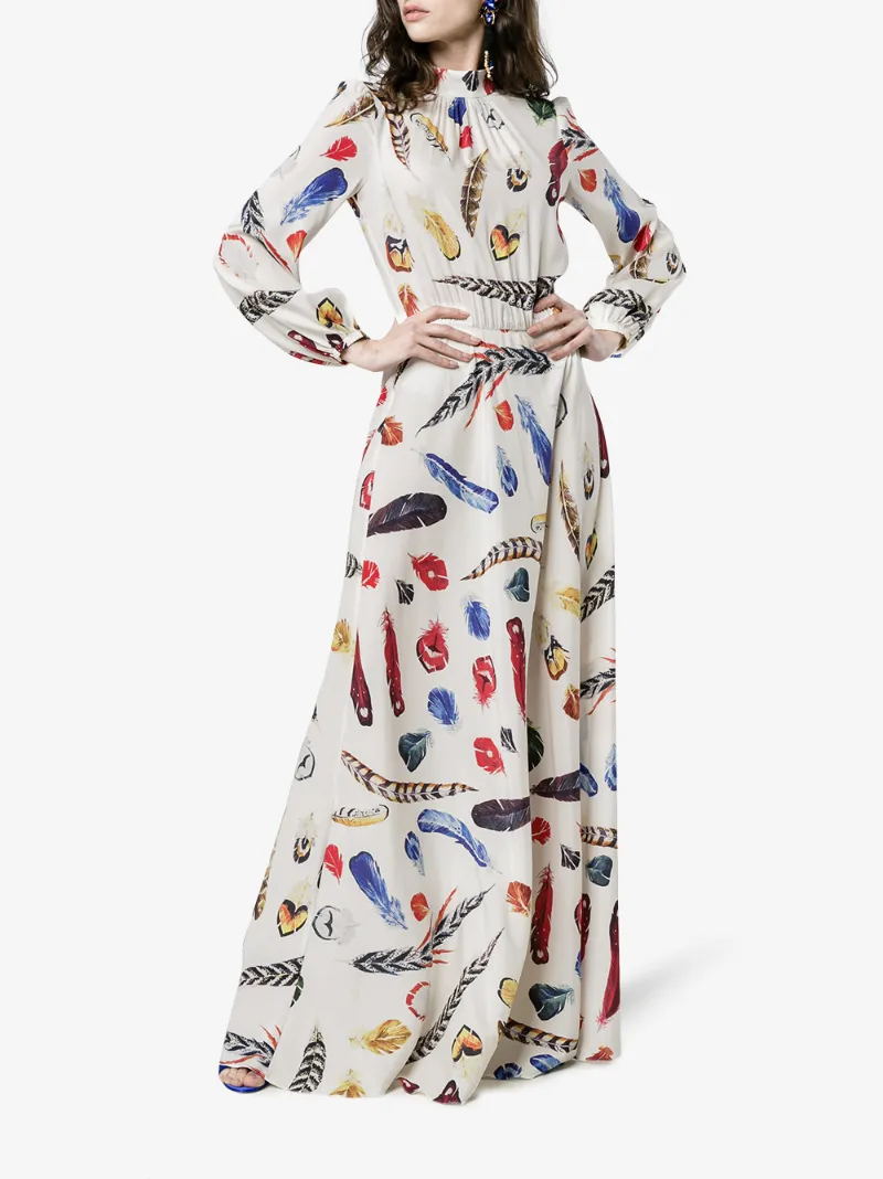 Silk Maxi Dress