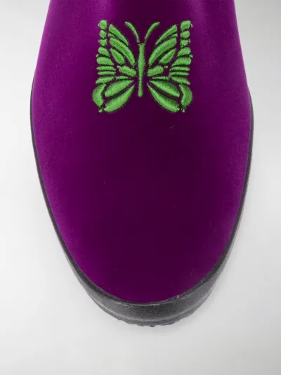 purple mules