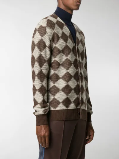 needles v neck cardigan