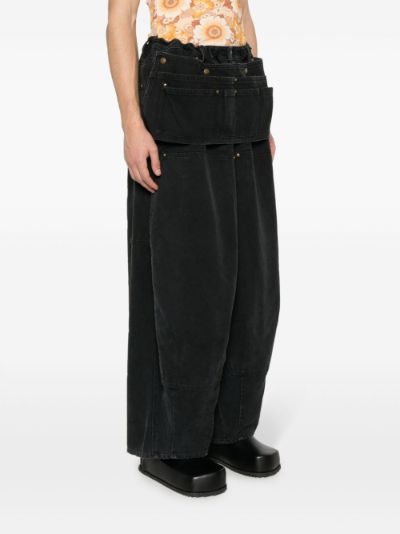 Needles H.D. Apron wide-leg jeans | Eraldo.com US