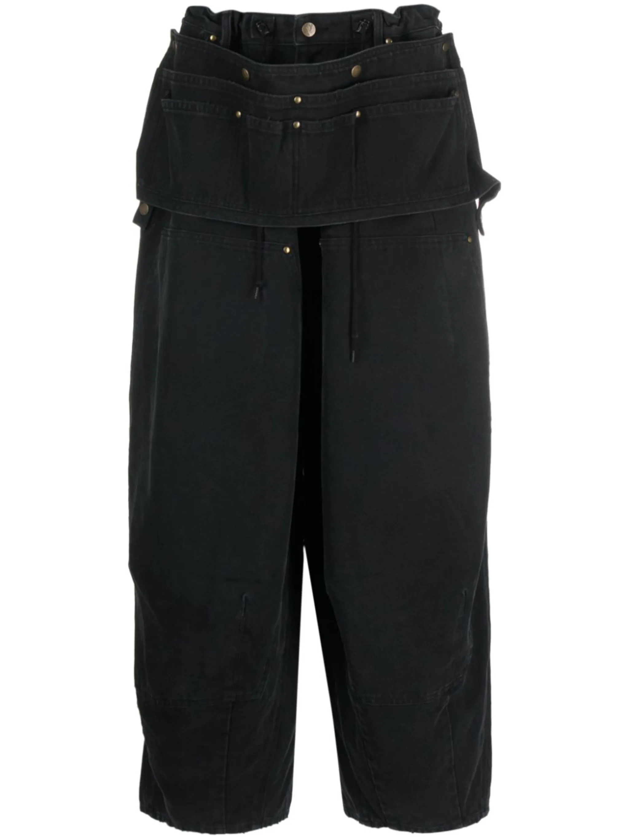 Needles apron pants denim Lsize ニードルス｜パンツ