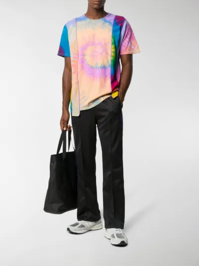 Needles reworked tie-dye T-shirt blue 