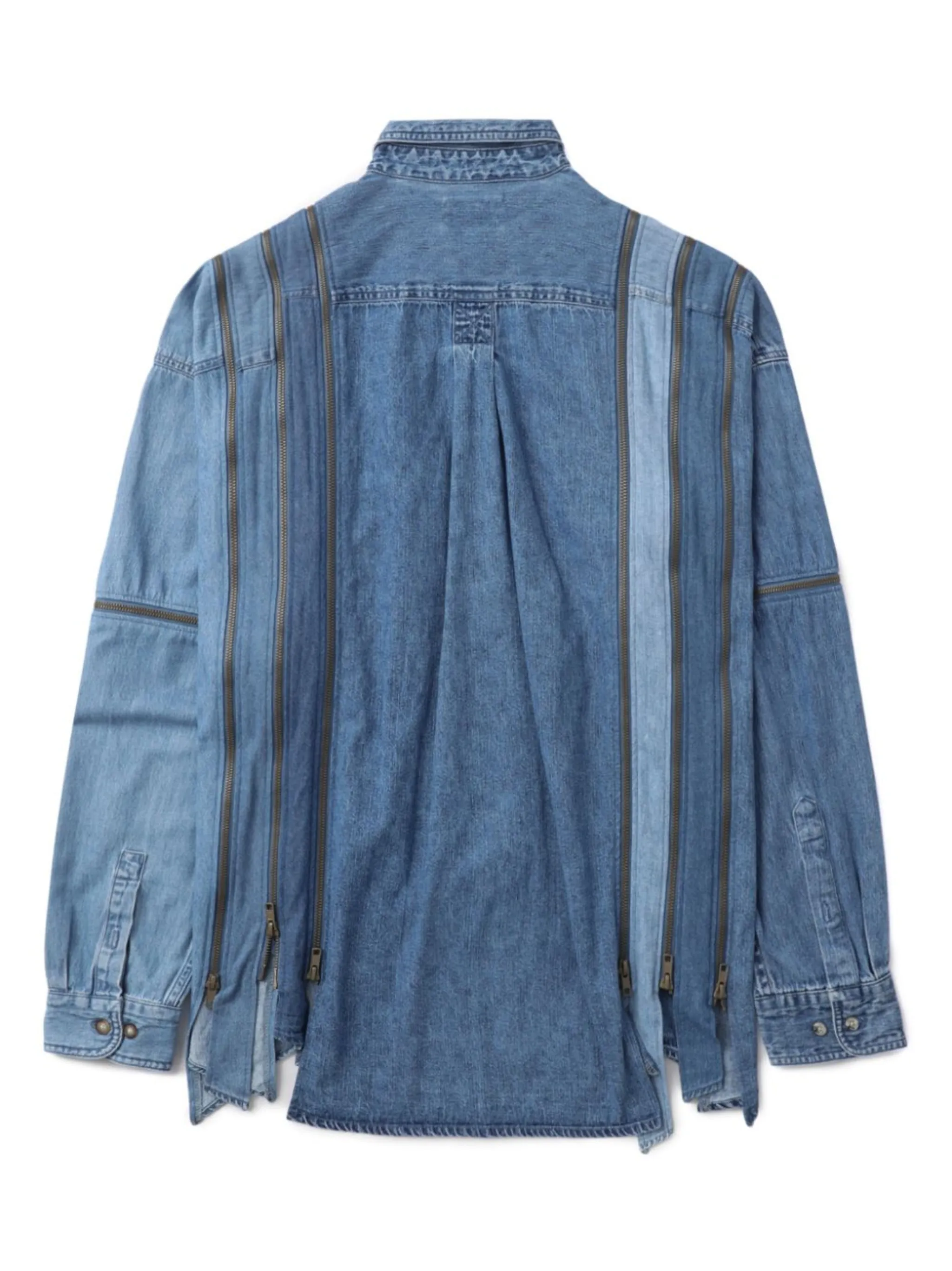 トップス needles denim shirt eh needles denim shirt eh