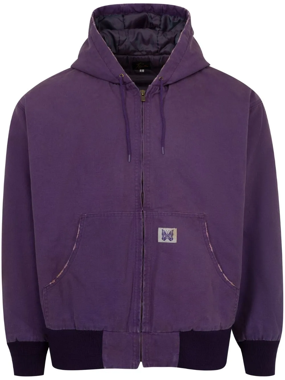 Needles Track Hoodie - Smoke Blue | Garmentory