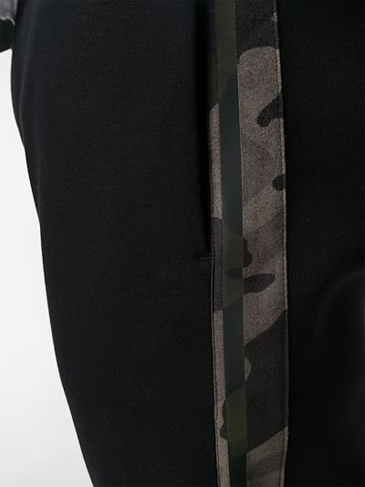 camo side stripe joggers