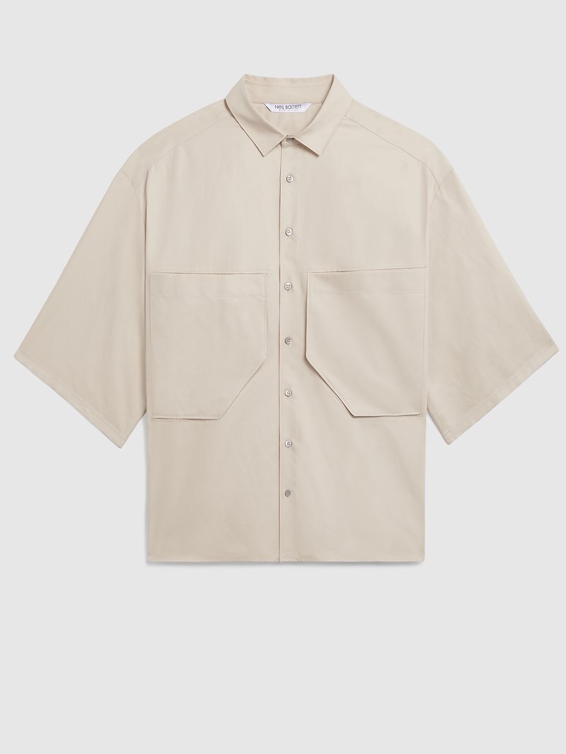 double chest pocket shirt