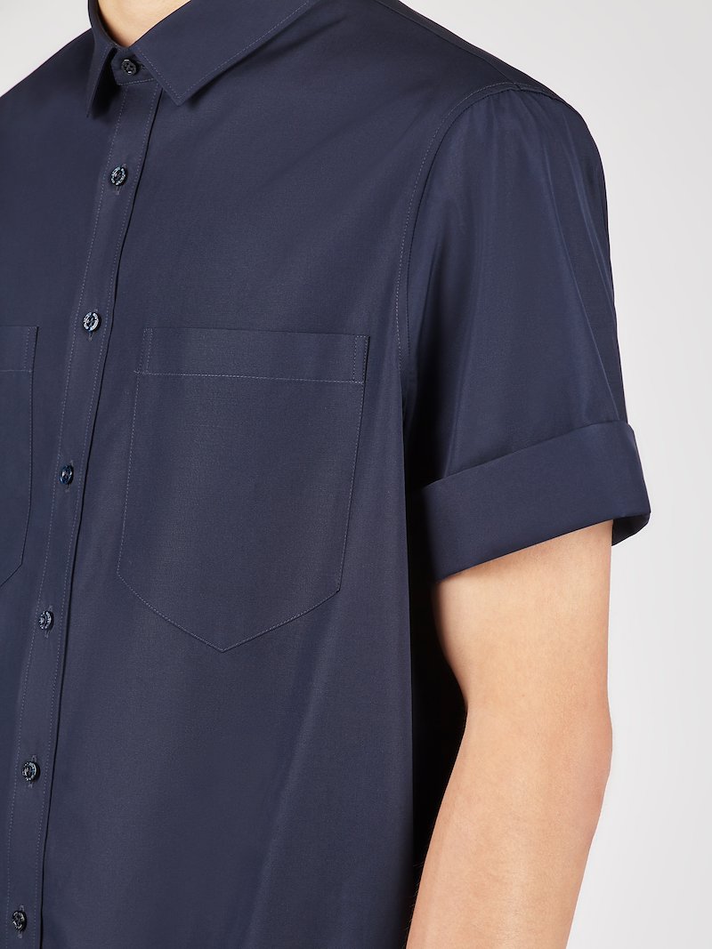 double chest pocket shirt