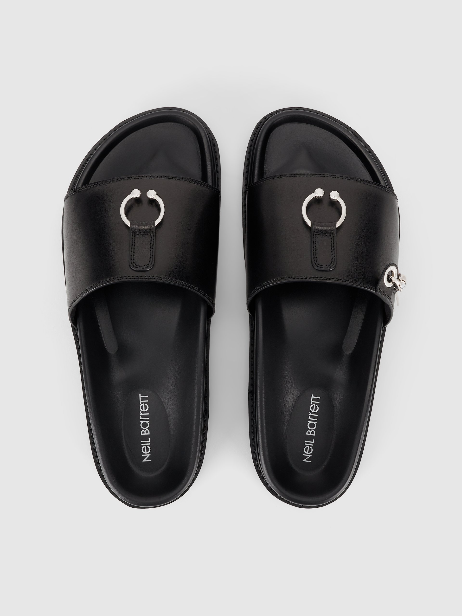 soft leather sliders