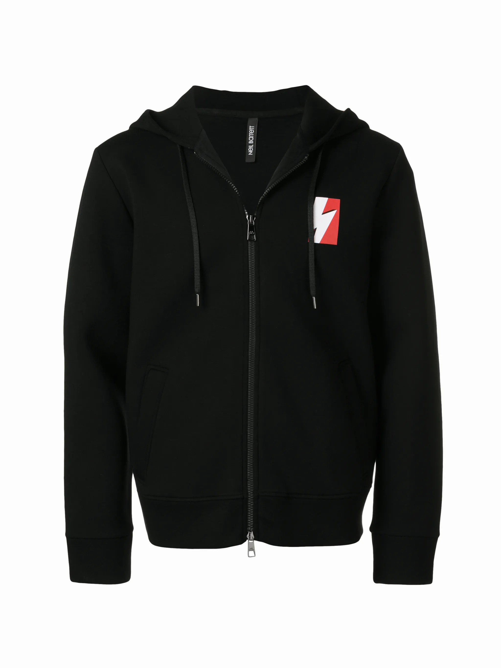 Neil Barrett lightning bolt zip hoodie Eraldo US