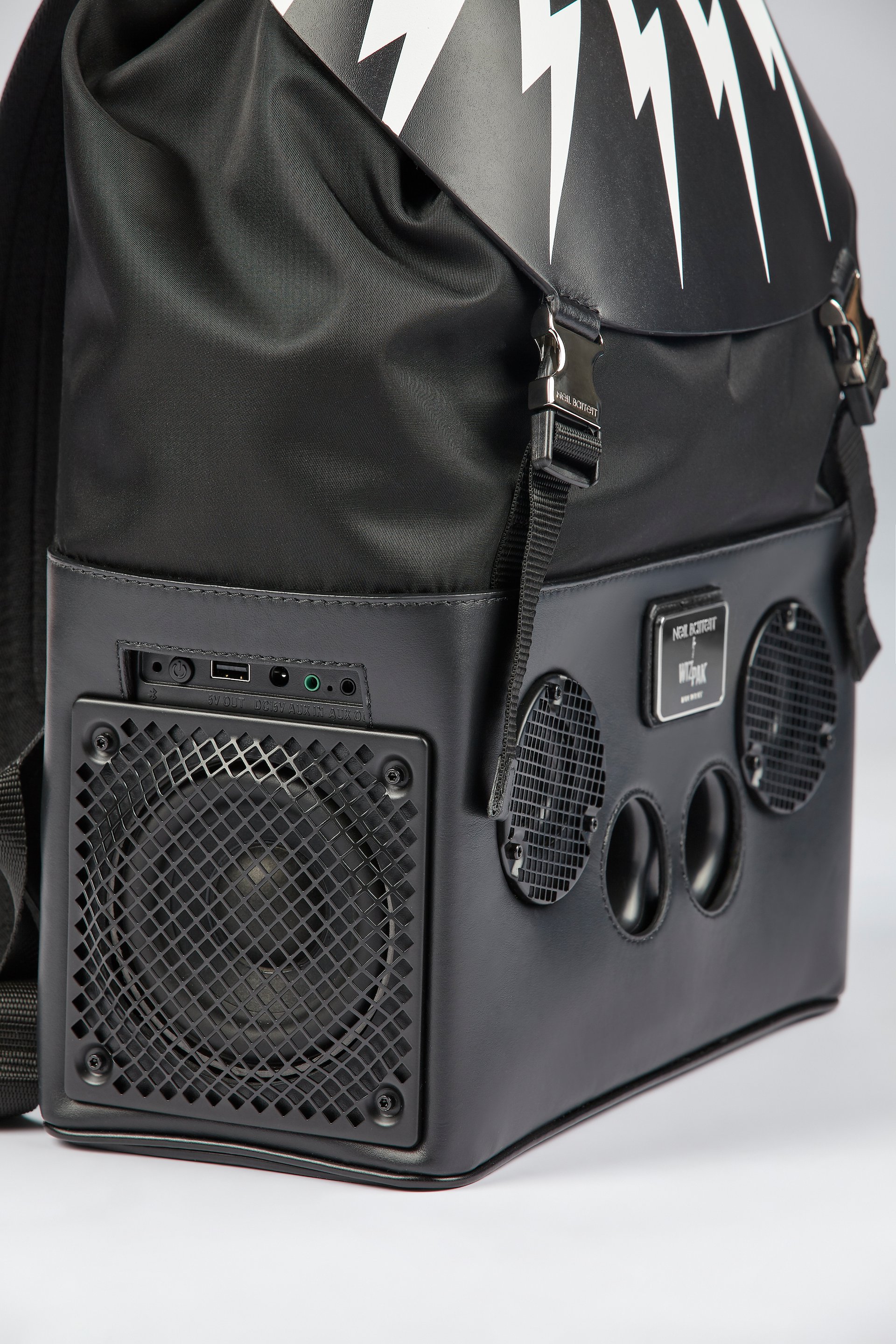 Limited Edition Neil Barrett X Wizpak Boombox Backpack