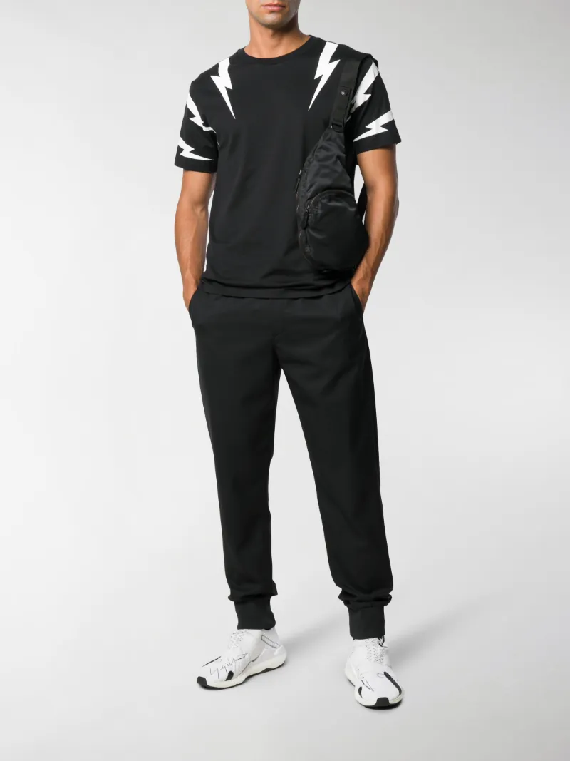 neil barrett tiger bolt t shirt