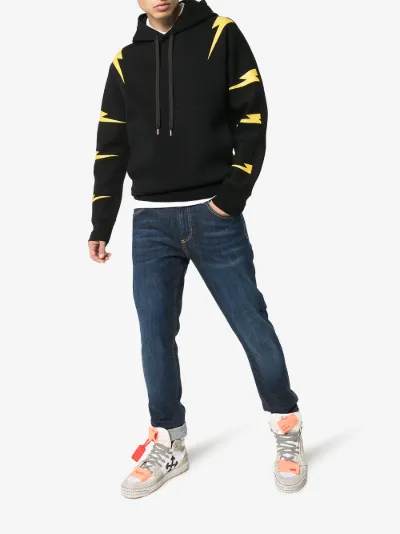 neil barrett lightning bolt hoodie