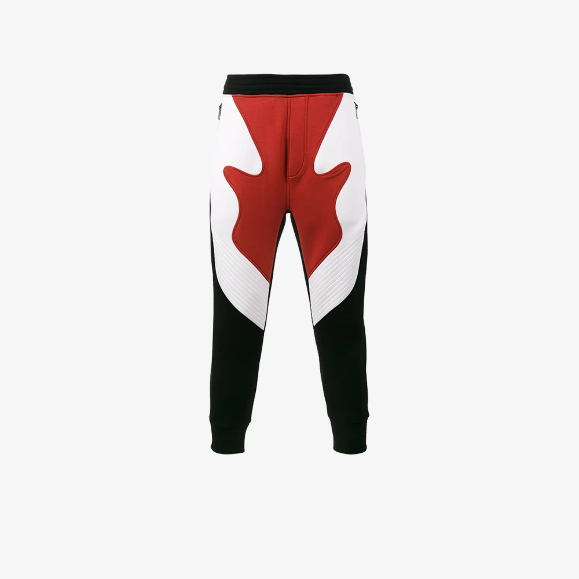 red colour track pants