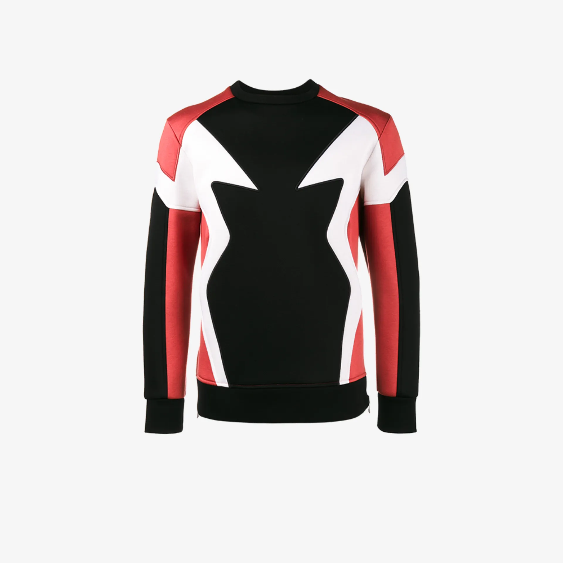 tri color sweatshirt