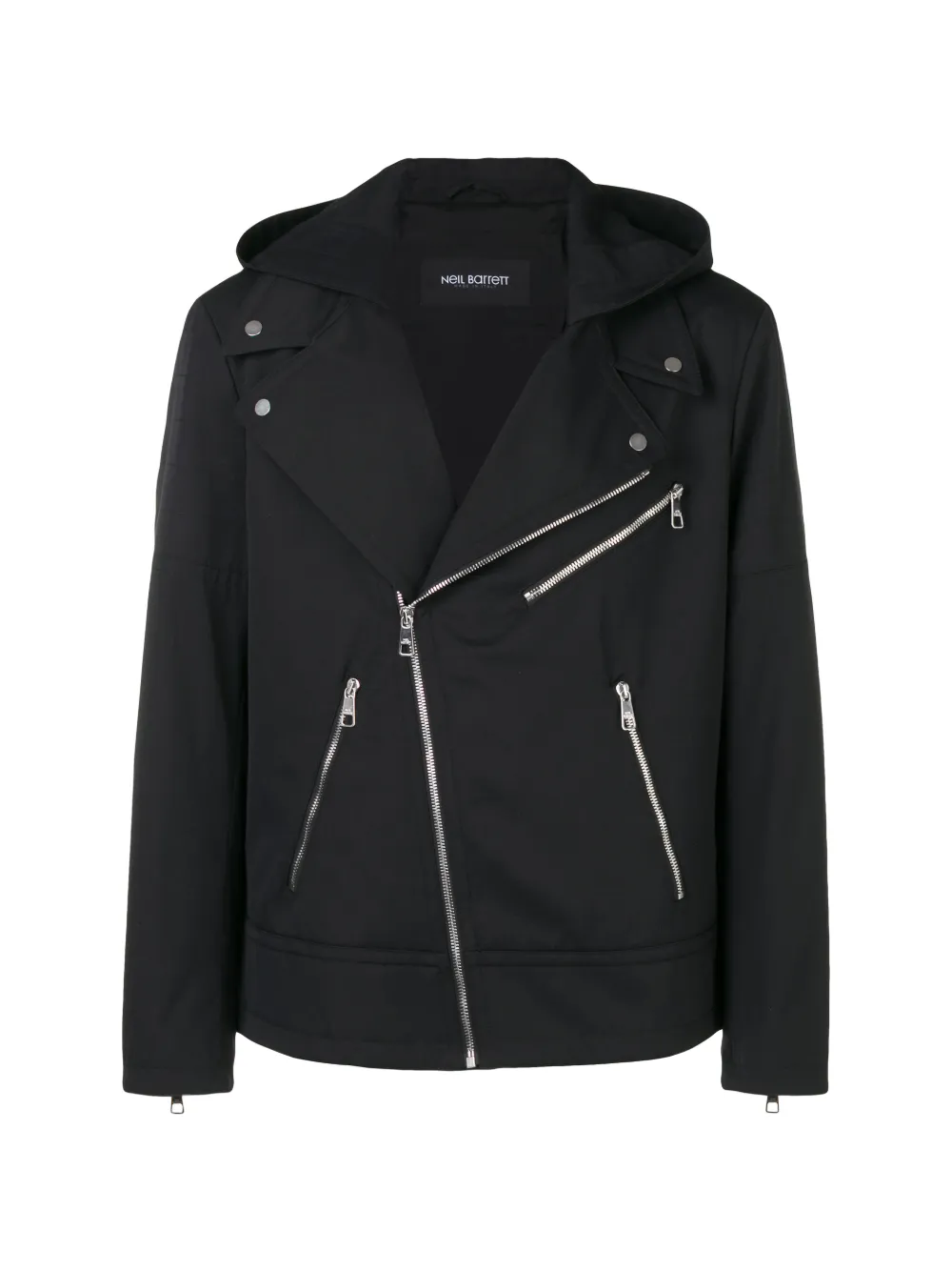 Neil Barrett zip hooded biker jacket | Eraldo.com DE
