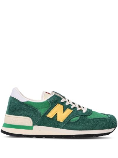 Gold and white 2024 new balance 990