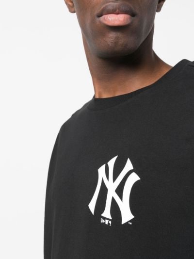 logo-print cotton T-Shirt, NEW ERA CAP