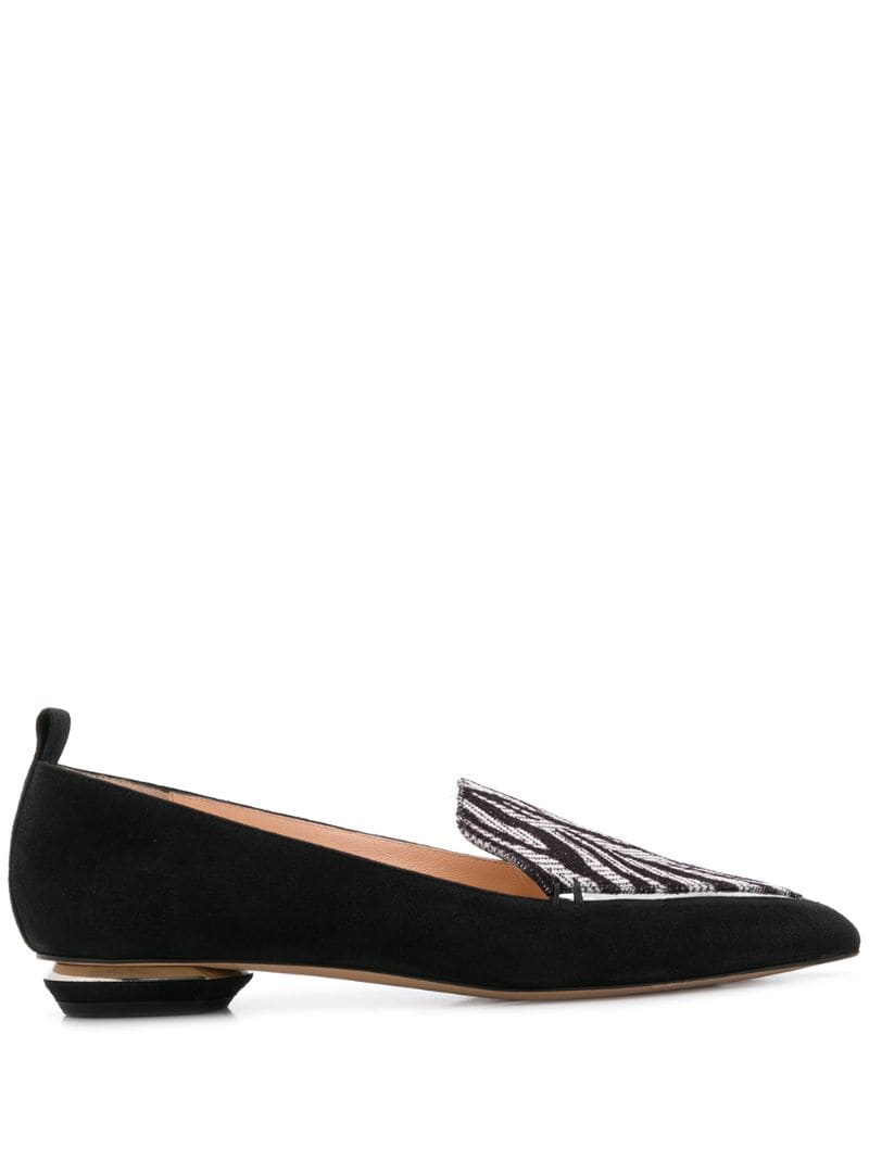 BEYA Loafers in black Polyester 