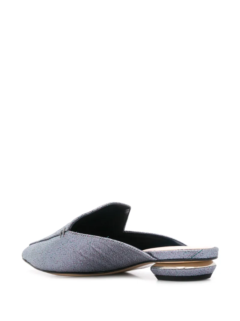 BEYA Lurex Flat Mule