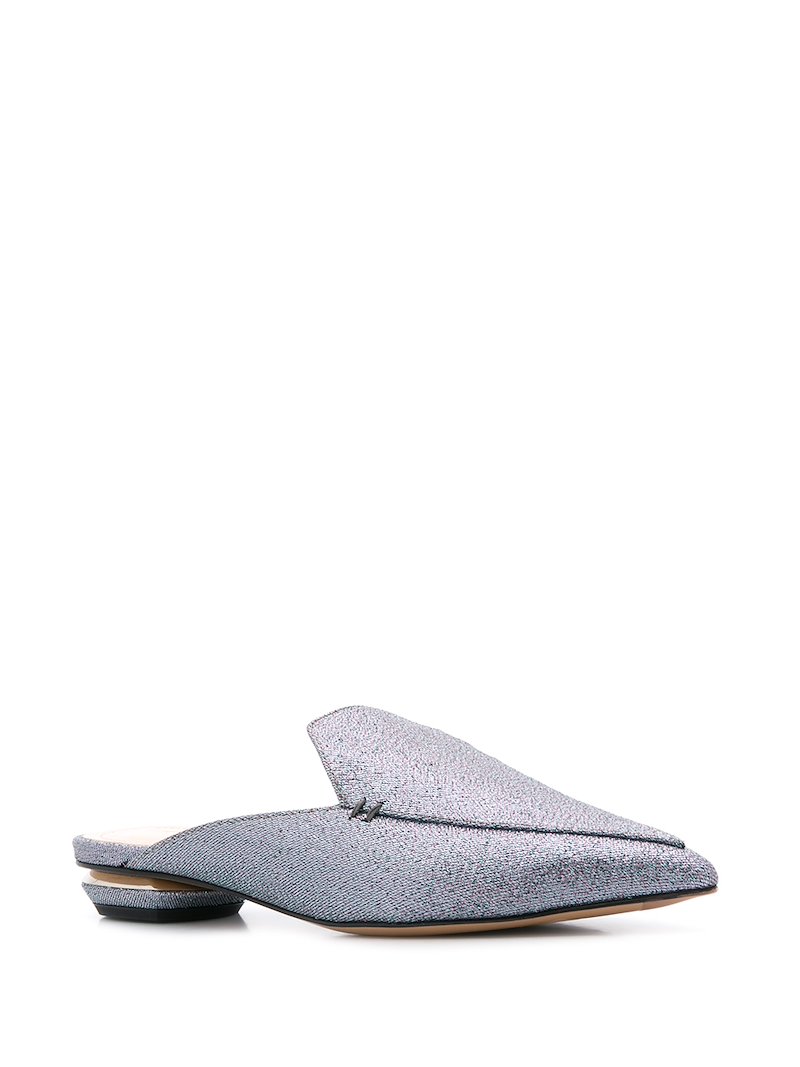 BEYA Lurex Flat Mule