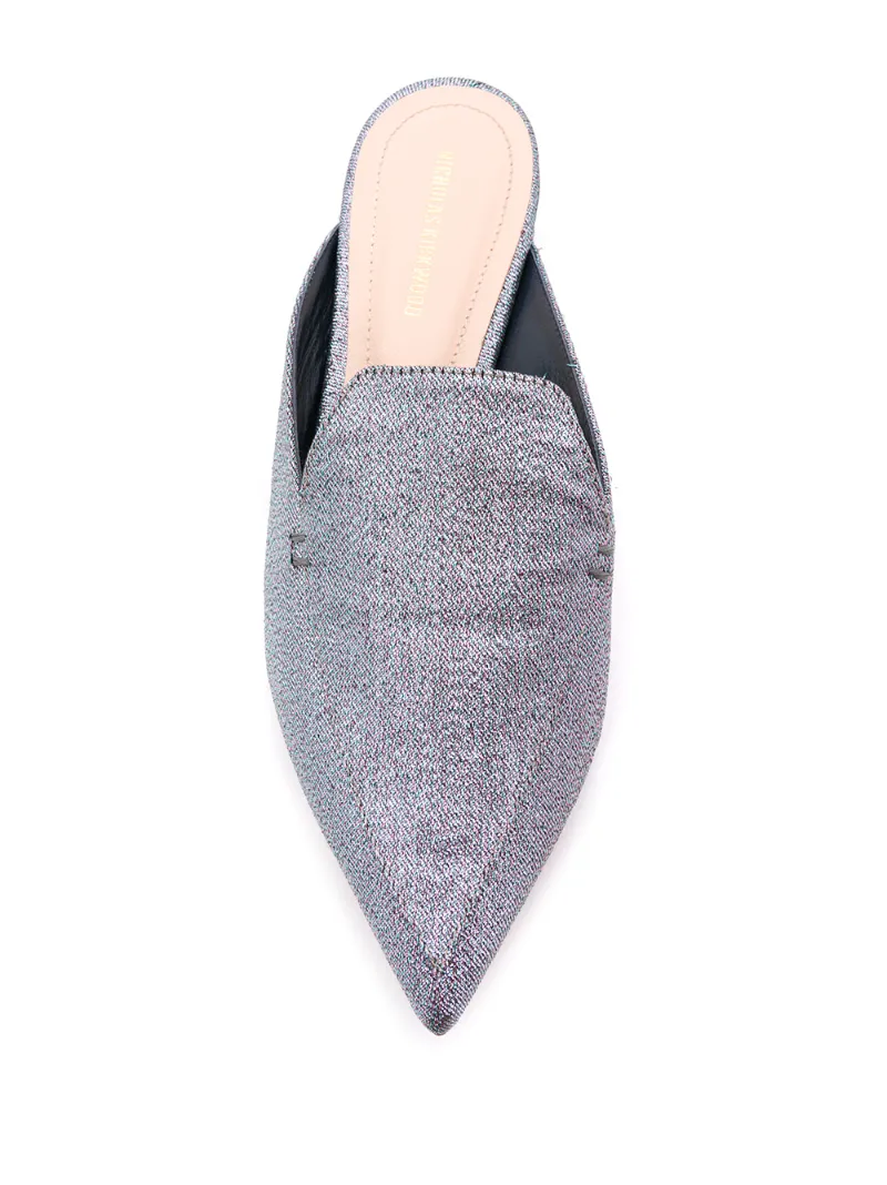 BEYA Lurex Flat Mule