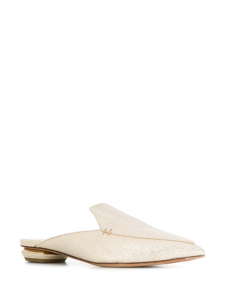 BEYA Lurex Flat Mule