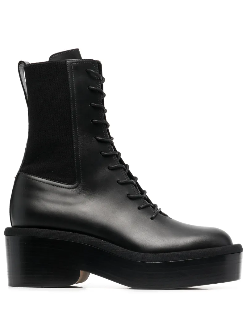 botines JJ con tacón de 65mm in negro | Nicholas Kirkwood