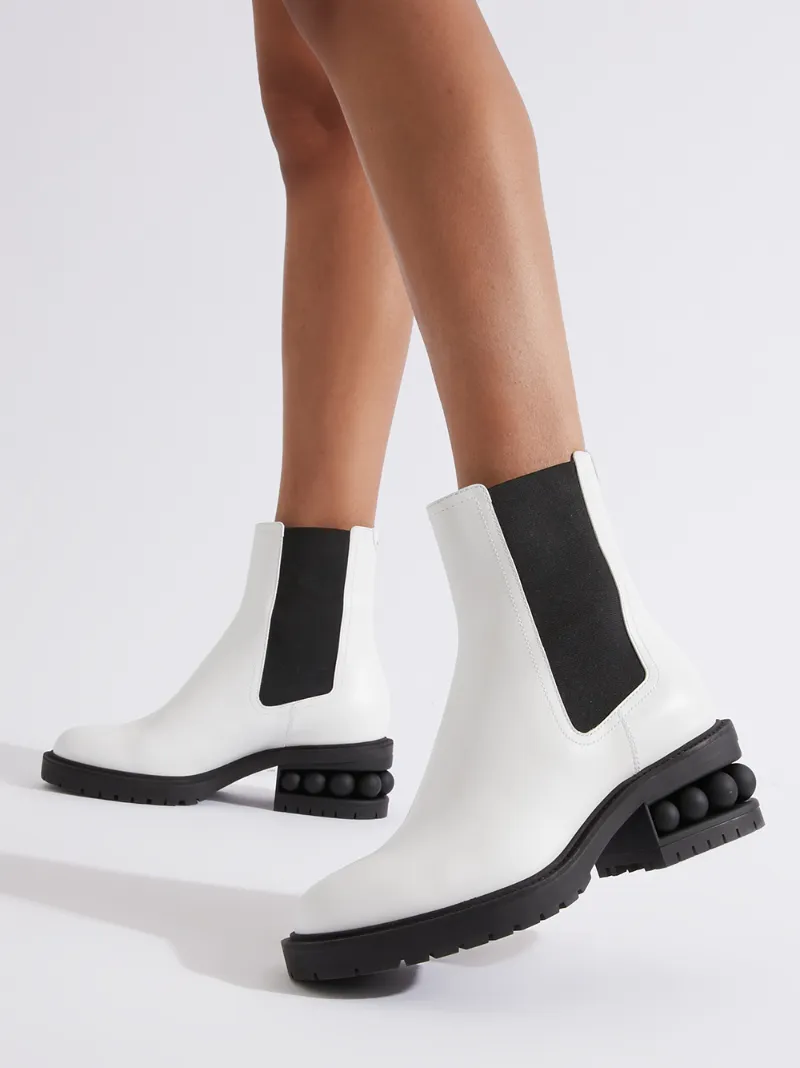 Fabric chelsea boots Clearance