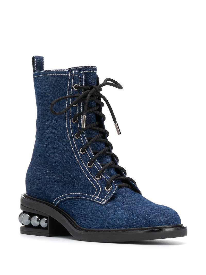 CASATI Denim Combat Boot