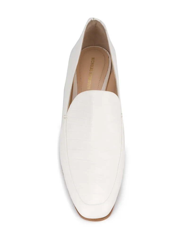 CASATI Moccasins in white Calf Leather 