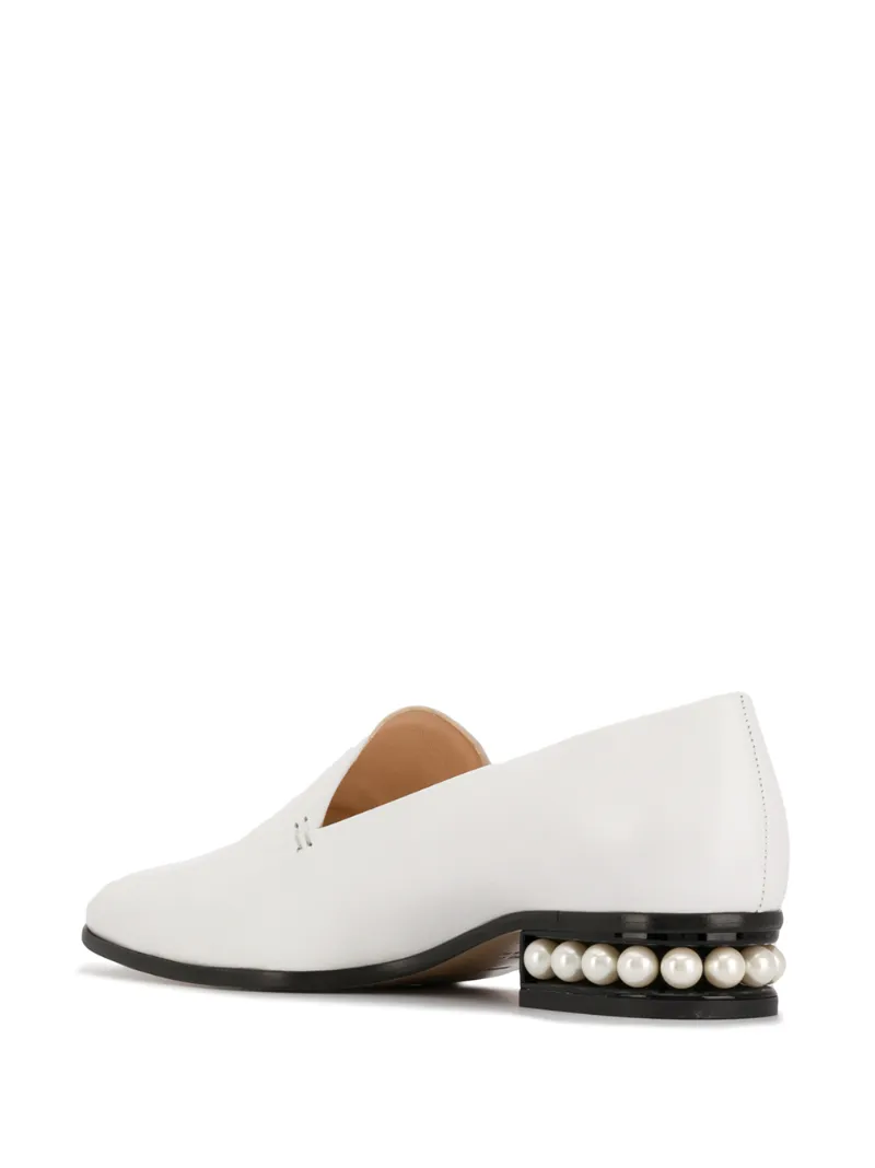 CASATI Moccasins White Calf Leather OUTER Leather LINING Leather SOLE Smooth Leather