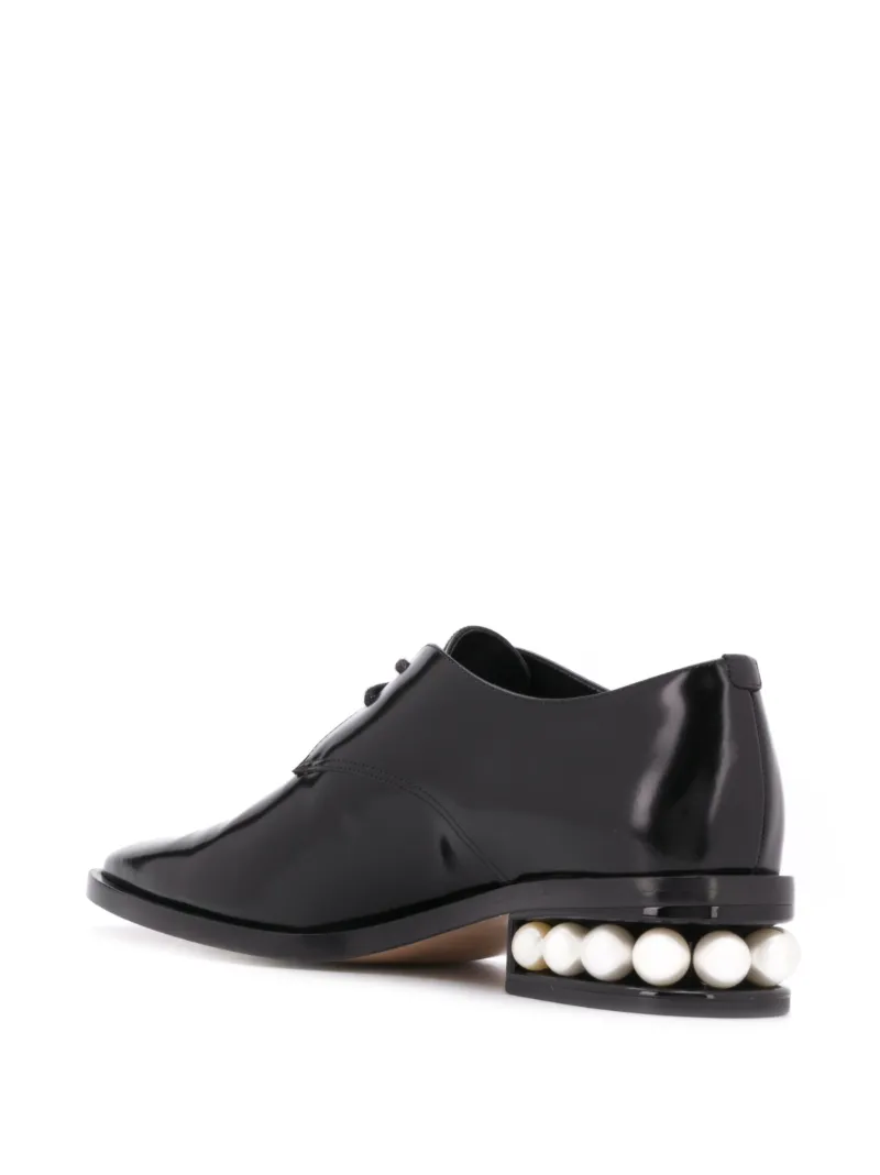 CASATI Spazzolato Derby Shoes black Calf Leather OUTER Leather LINING Leather SOLE
