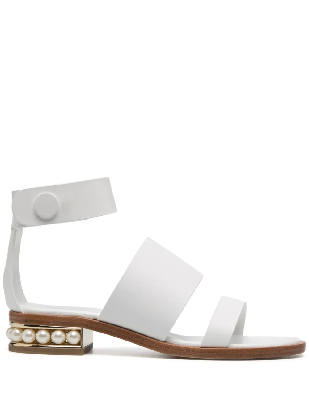 triple strap sandals