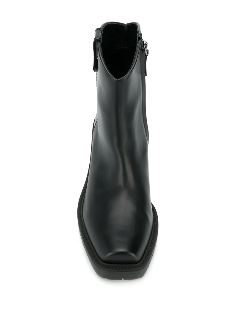 black western chelsea boots