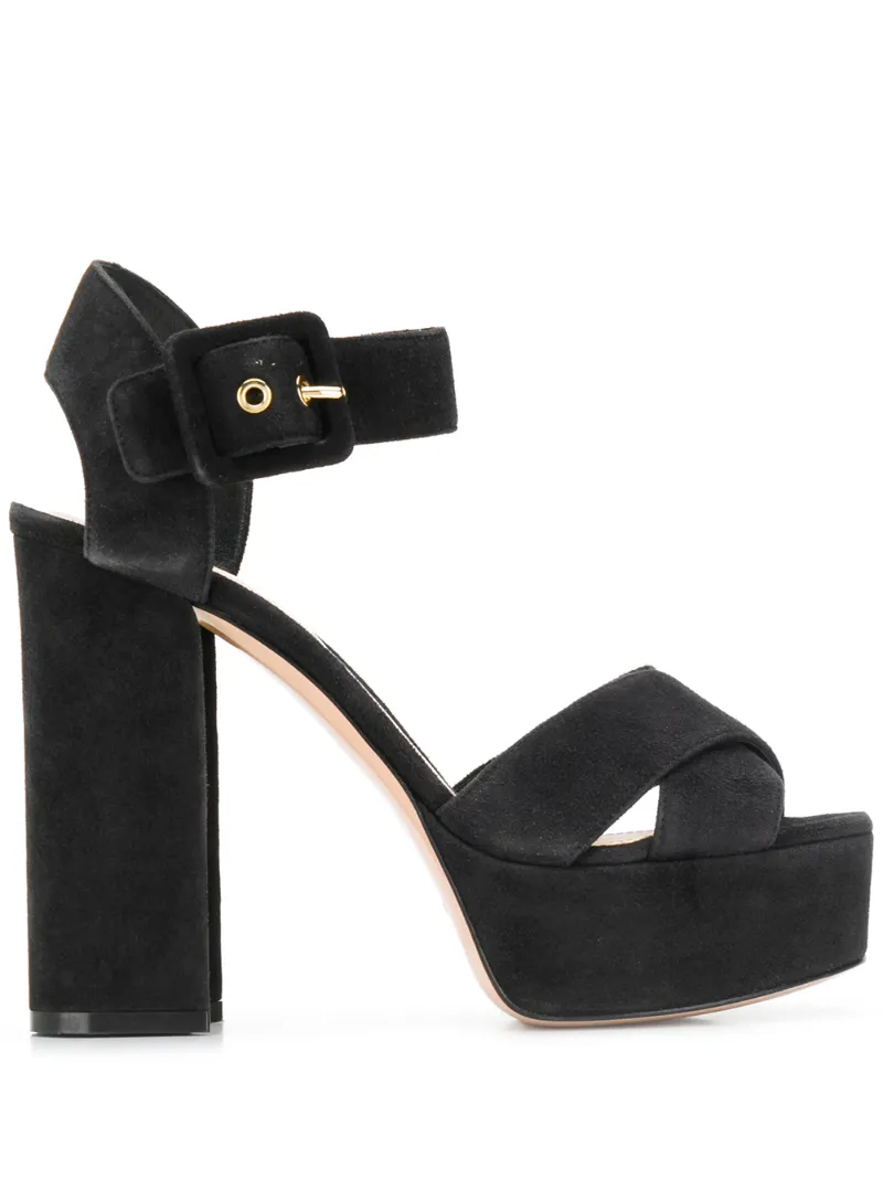 rubber sole platform sandals