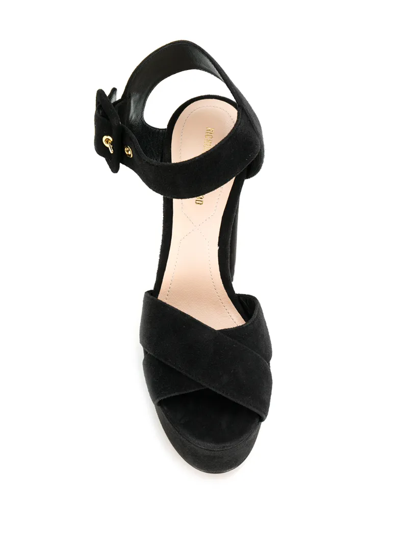 rubber sole platform sandals