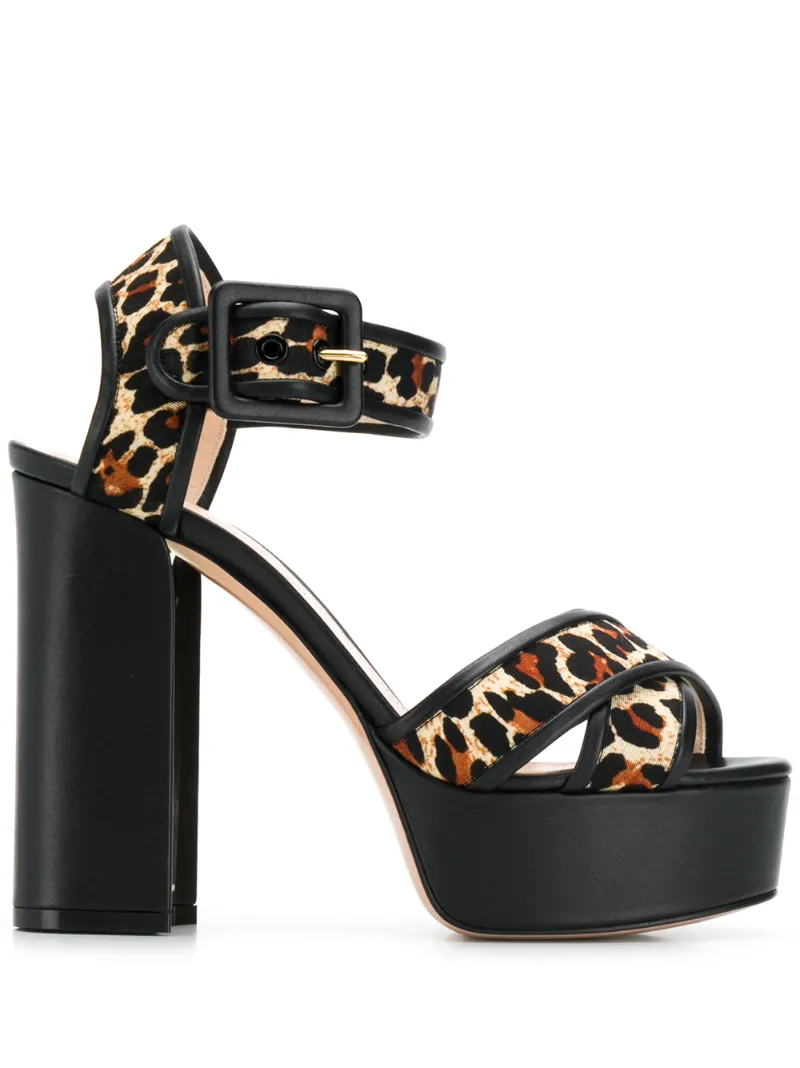 rubber sole platform sandals