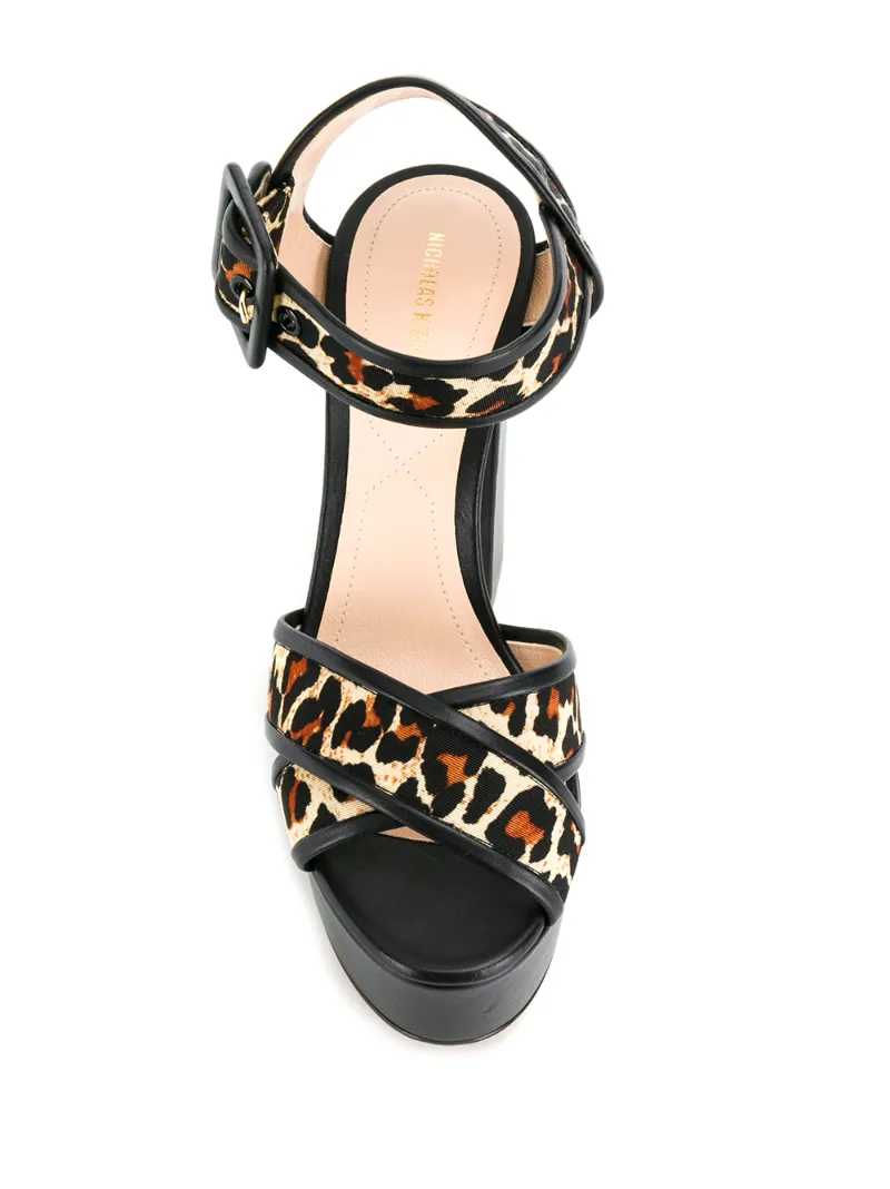 rubber sole platform sandals