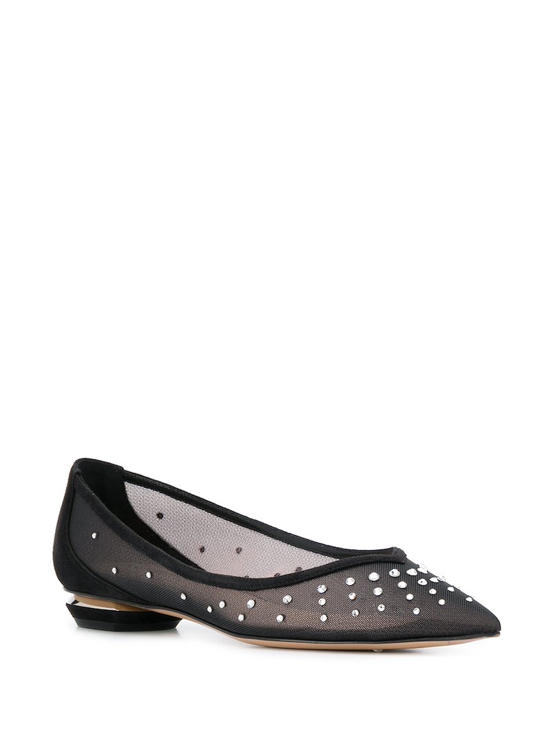 LEXI Mesh & Crystals Bellerinas