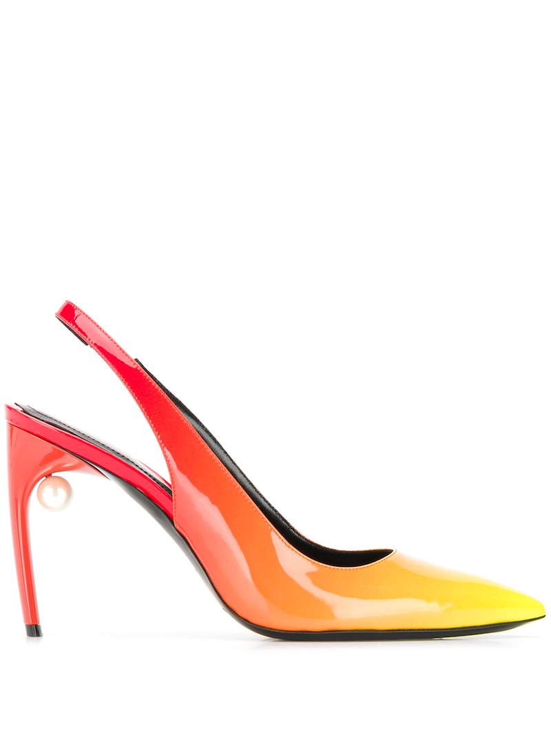 MIA Patent Sling Pump